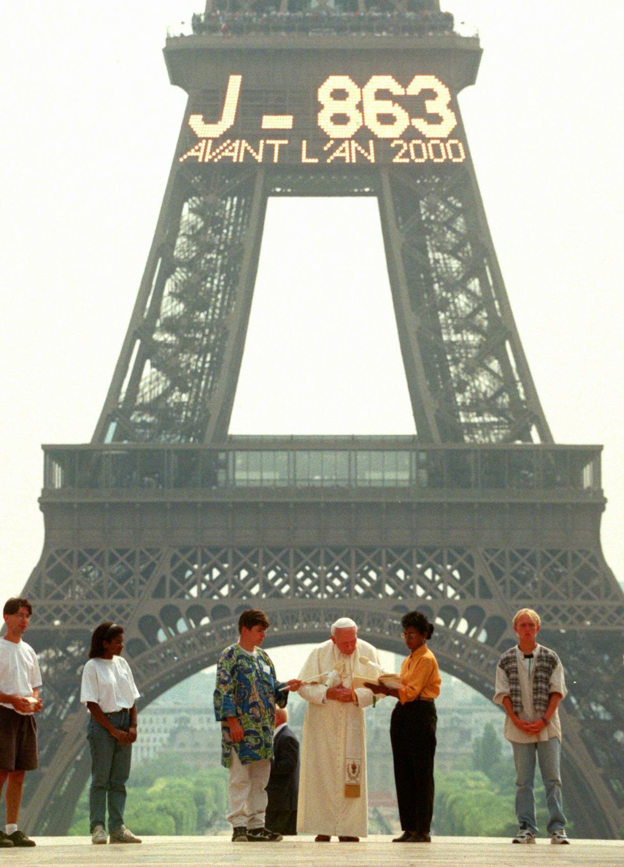 1997: Pope John Paul II in Paris